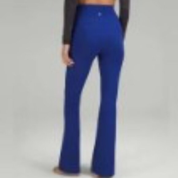Lululemon Groove Super High Rise Flared Pants Nulu - Picture 3 of 8
